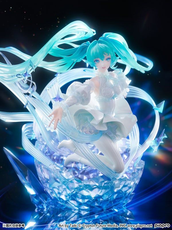  Hatsune Miku -Crystal Dress Ver. - SHIBUYA SCRAMBLE FIGURE 
