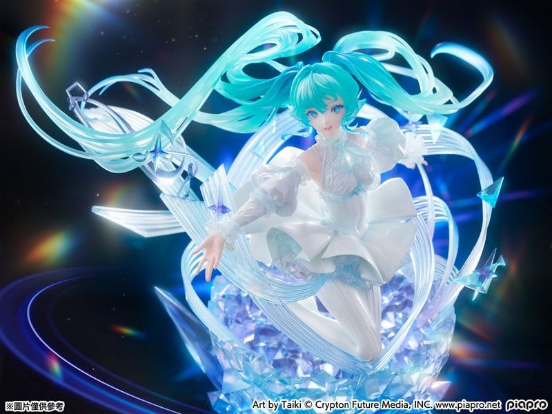  Hatsune Miku -Crystal Dress Ver. - SHIBUYA SCRAMBLE FIGURE 
