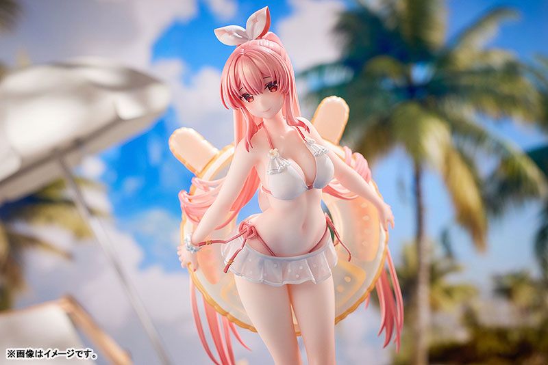  Rosuuri Original Character White Rabbit Rosu: Swimsuit Ver. - Solarain 