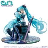  Hatsune Miku x 00 Gundam - Mobile Suit Gundam 45th Anniversary x Hatsune Miku - MegaHouse 