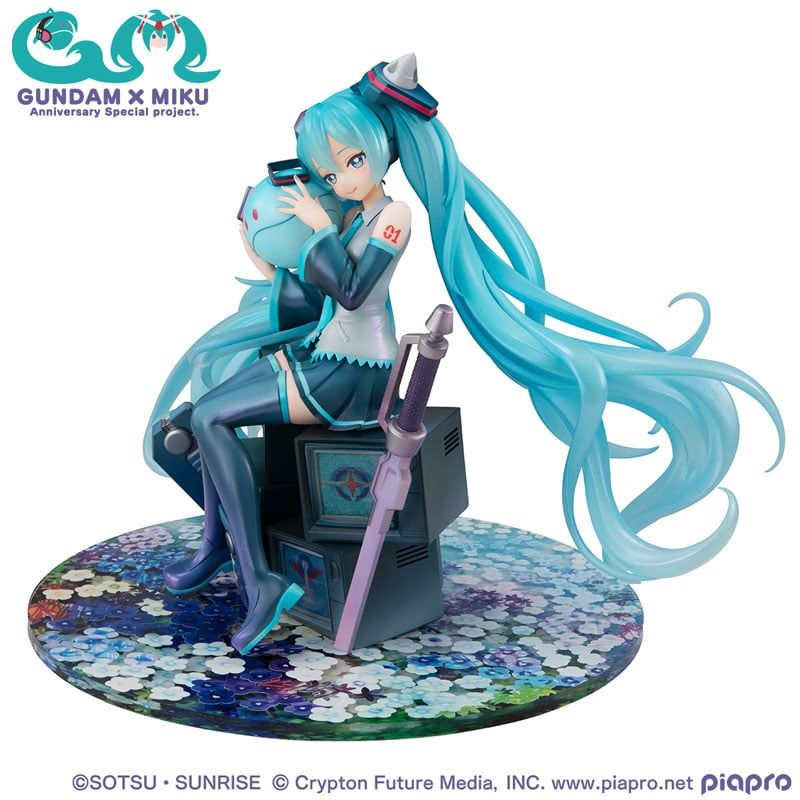  Hatsune Miku x 00 Gundam - Mobile Suit Gundam 45th Anniversary x Hatsune Miku - MegaHouse 