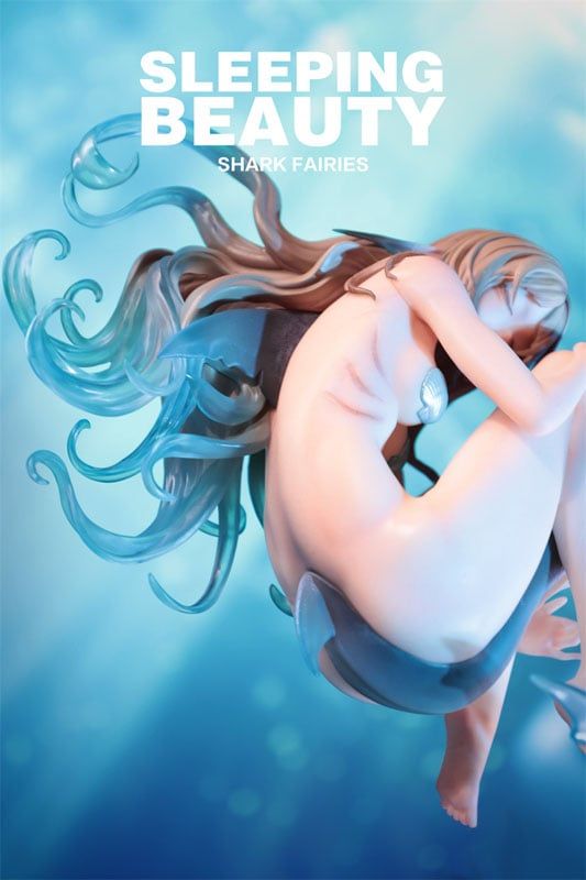  Shark Fairies Silver/Black Fin - WE ART DOING 