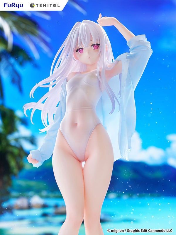  Shiro Swimsuit ver. - No game no life - FURYU 