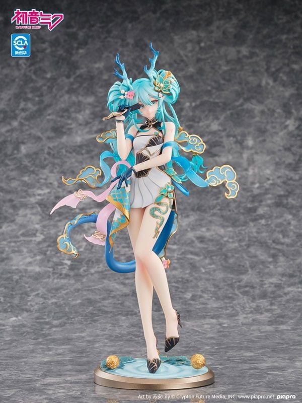  Hatsune Miku Azure Dragon Ver. - Kaiyodo 