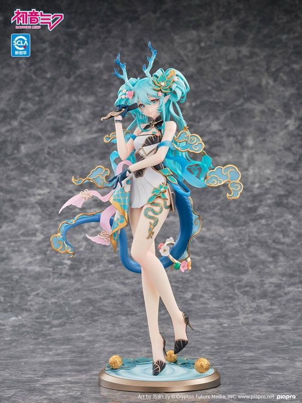  Hatsune Miku Azure Dragon Ver. - Kaiyodo 