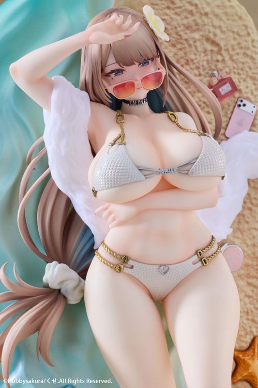  Asako Fuyuyama: Summer Beach Date - Hobby sakura 