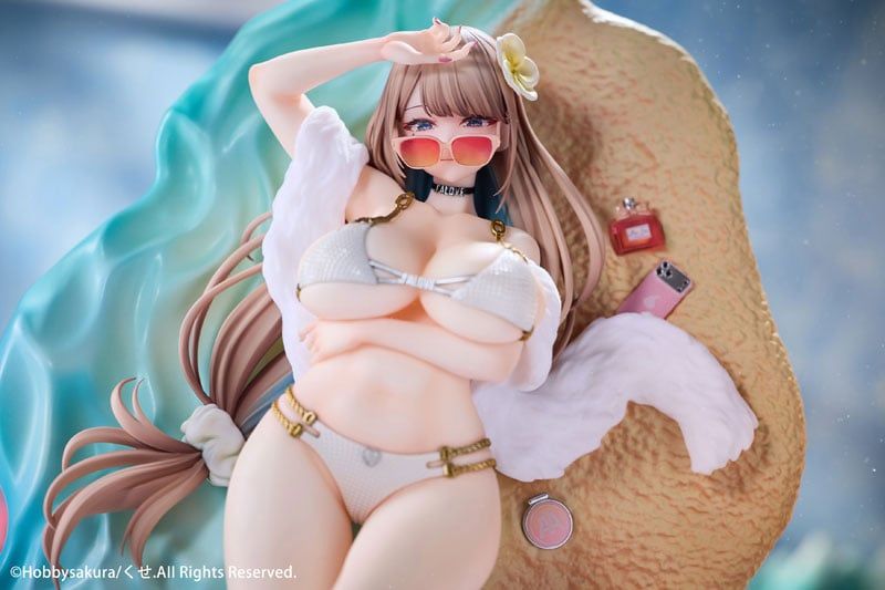  Asako Fuyuyama: Summer Beach Date - Hobby sakura 