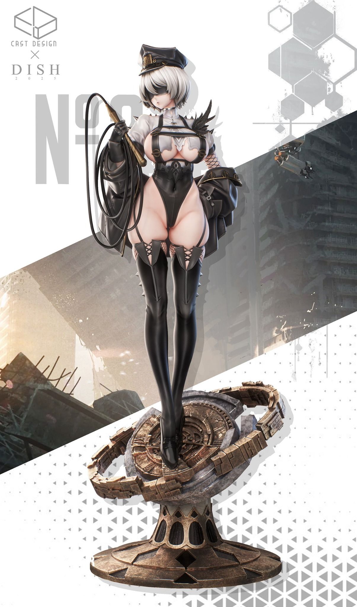  2B illustration by Dishwashers 1910 - NieR Automata - Cast Design Studio 