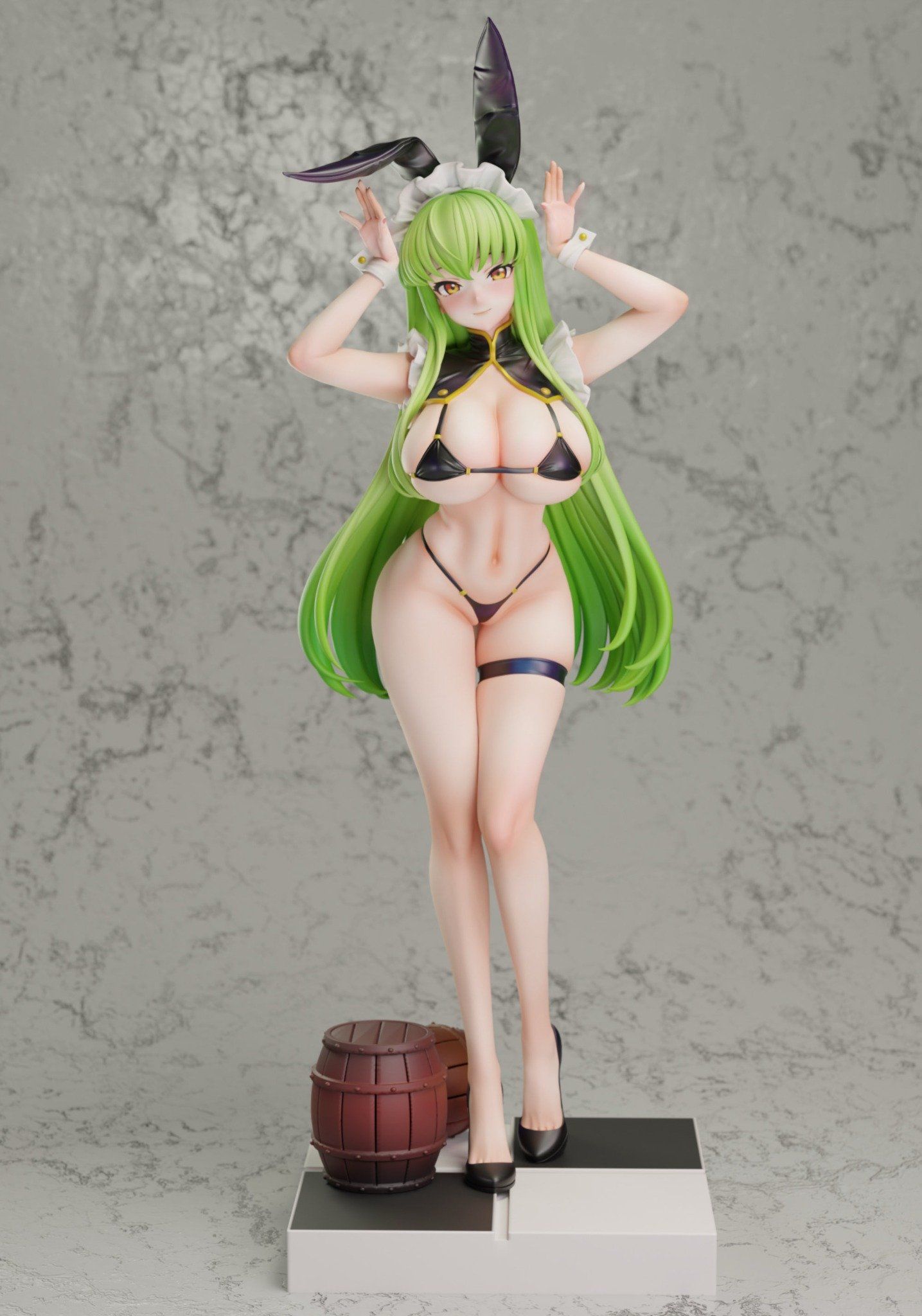  C.C. bunny - Code Geass - Green Tea Studio 