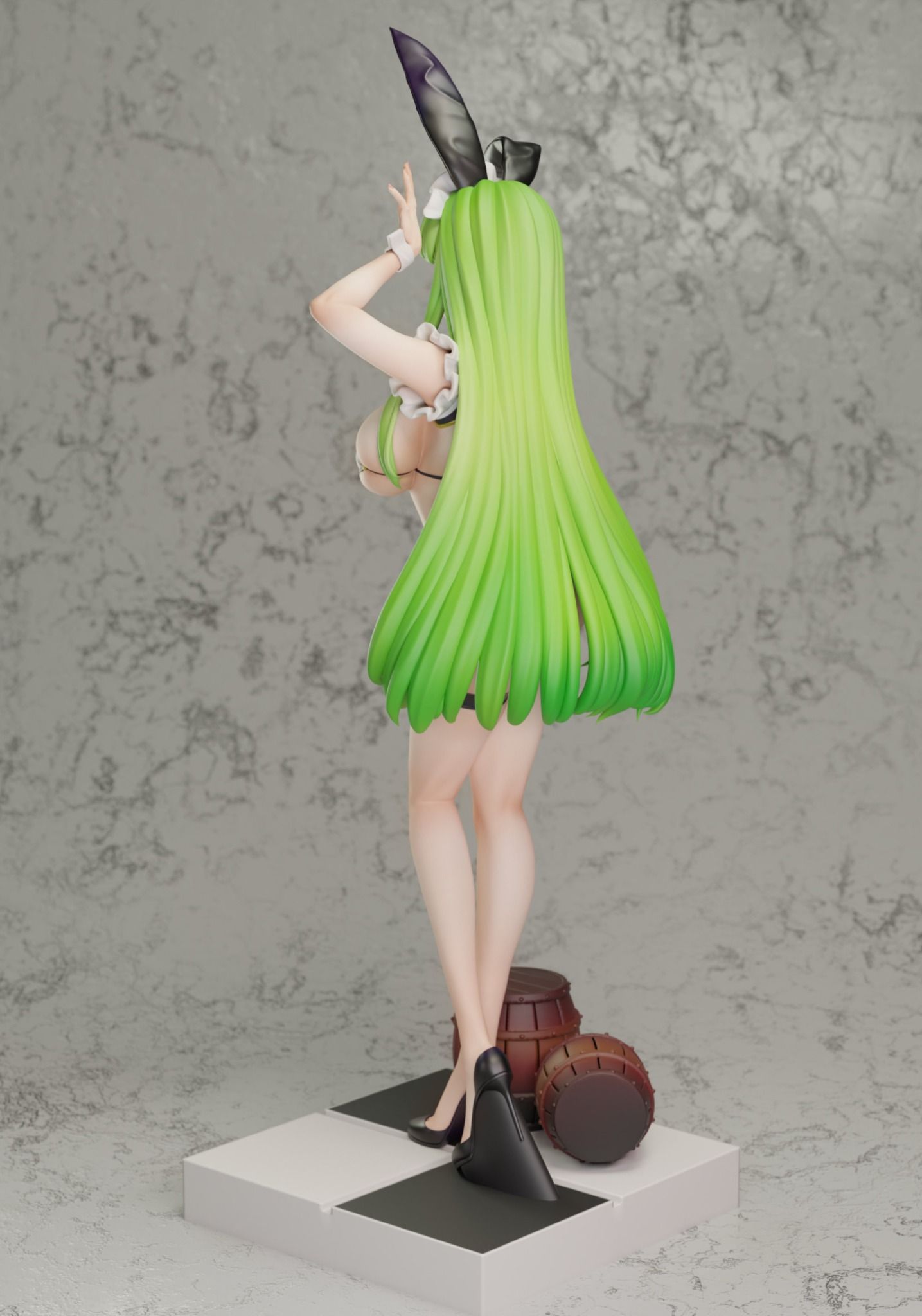  C.C. bunny - Code Geass - Green Tea Studio 