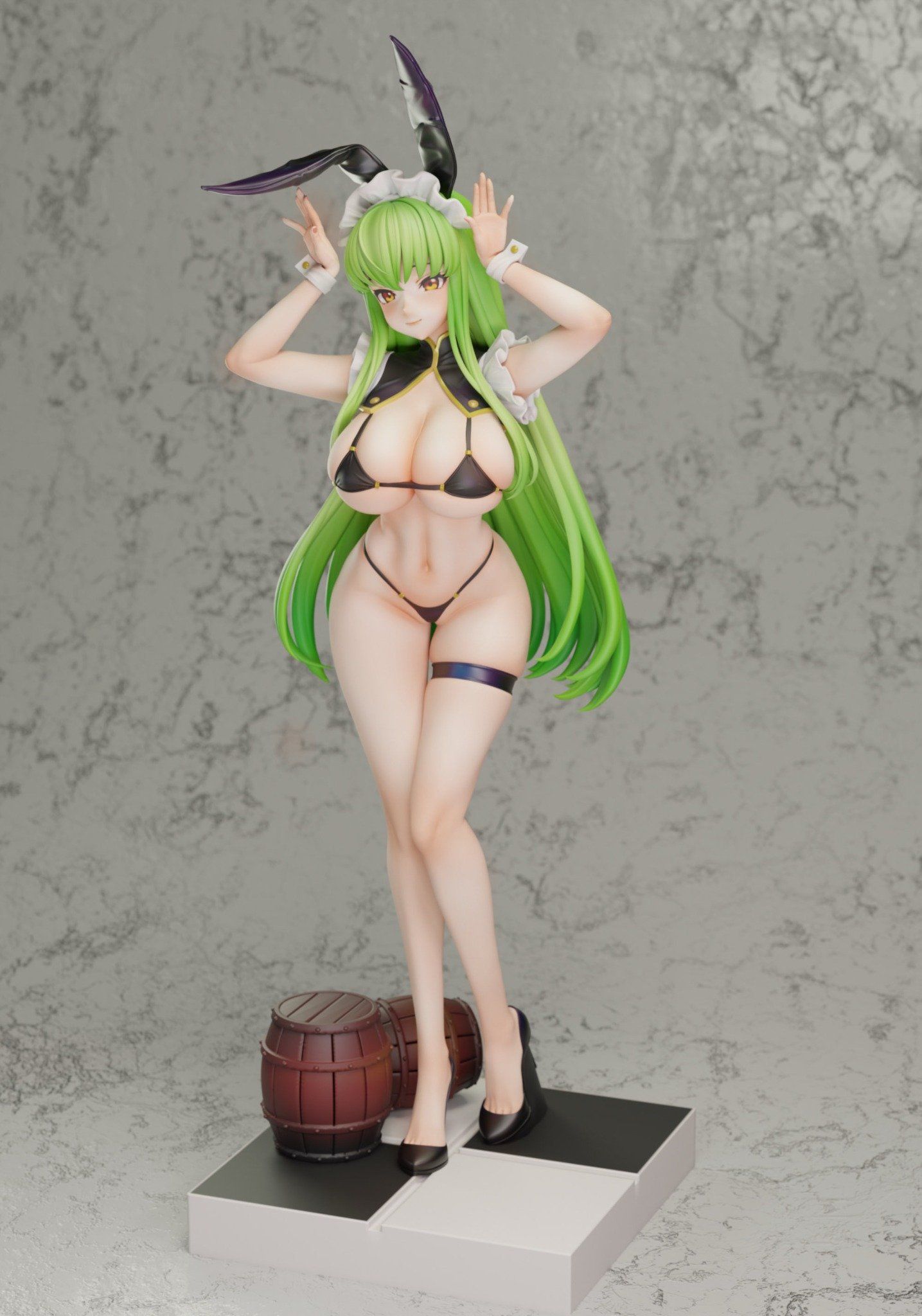  C.C. bunny - Code Geass - Green Tea Studio 