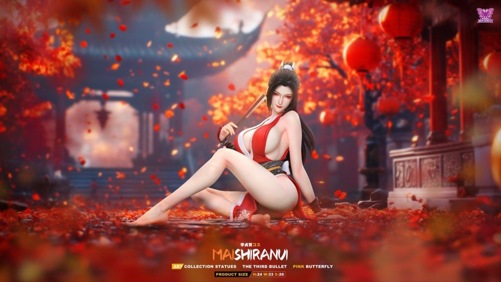  Mai Shiranui - Street Fighter - Pink Butterfly Studio 