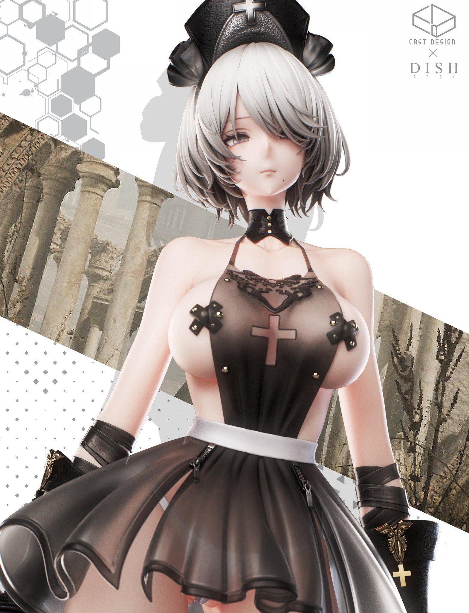  2B illustration by Dishwashers 1910 - NieR Automata - Cast Design Studio 