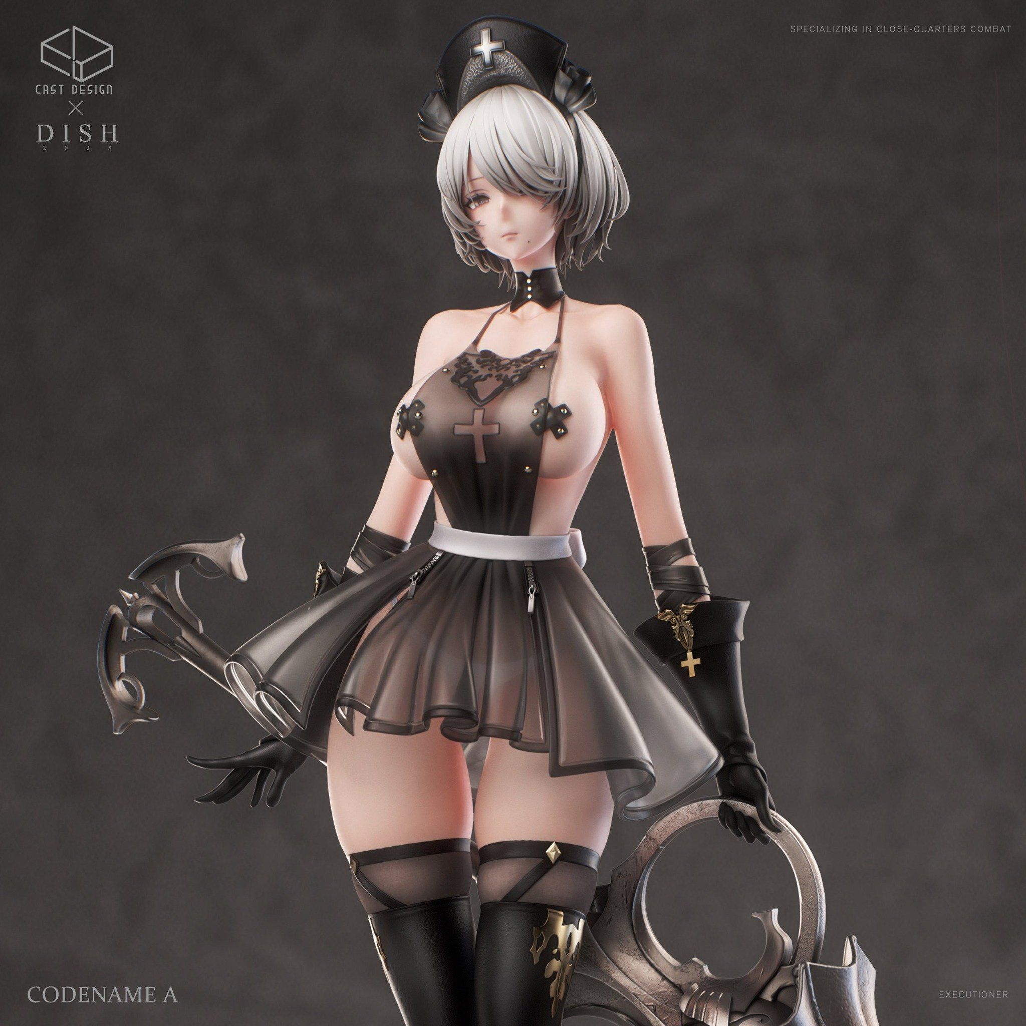  2B illustration by Dishwashers 1910 - NieR Automata - Cast Design Studio 