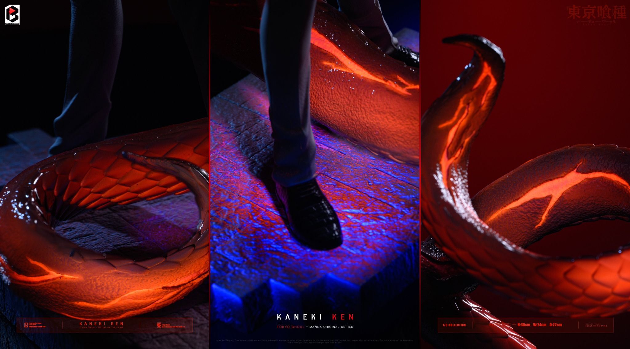  Kaneki Ken- Tokyo Ghoul - BW Studio 