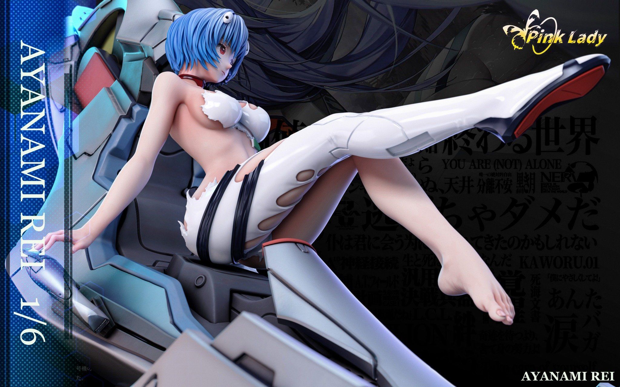  Asuka & Rei - Evangelion - Pink Lady Studio 