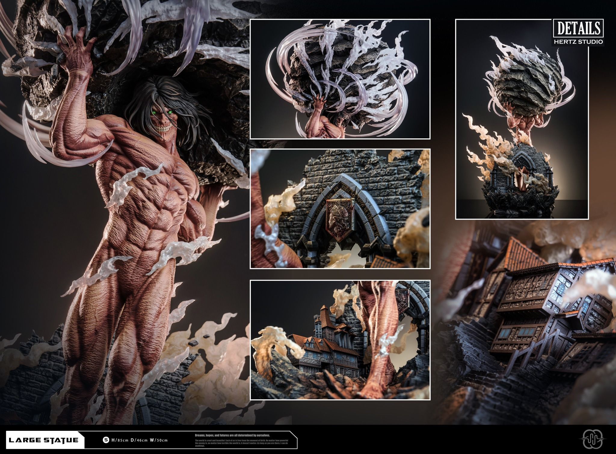  Eren titan - Attack on Titan - Hertz Studio 