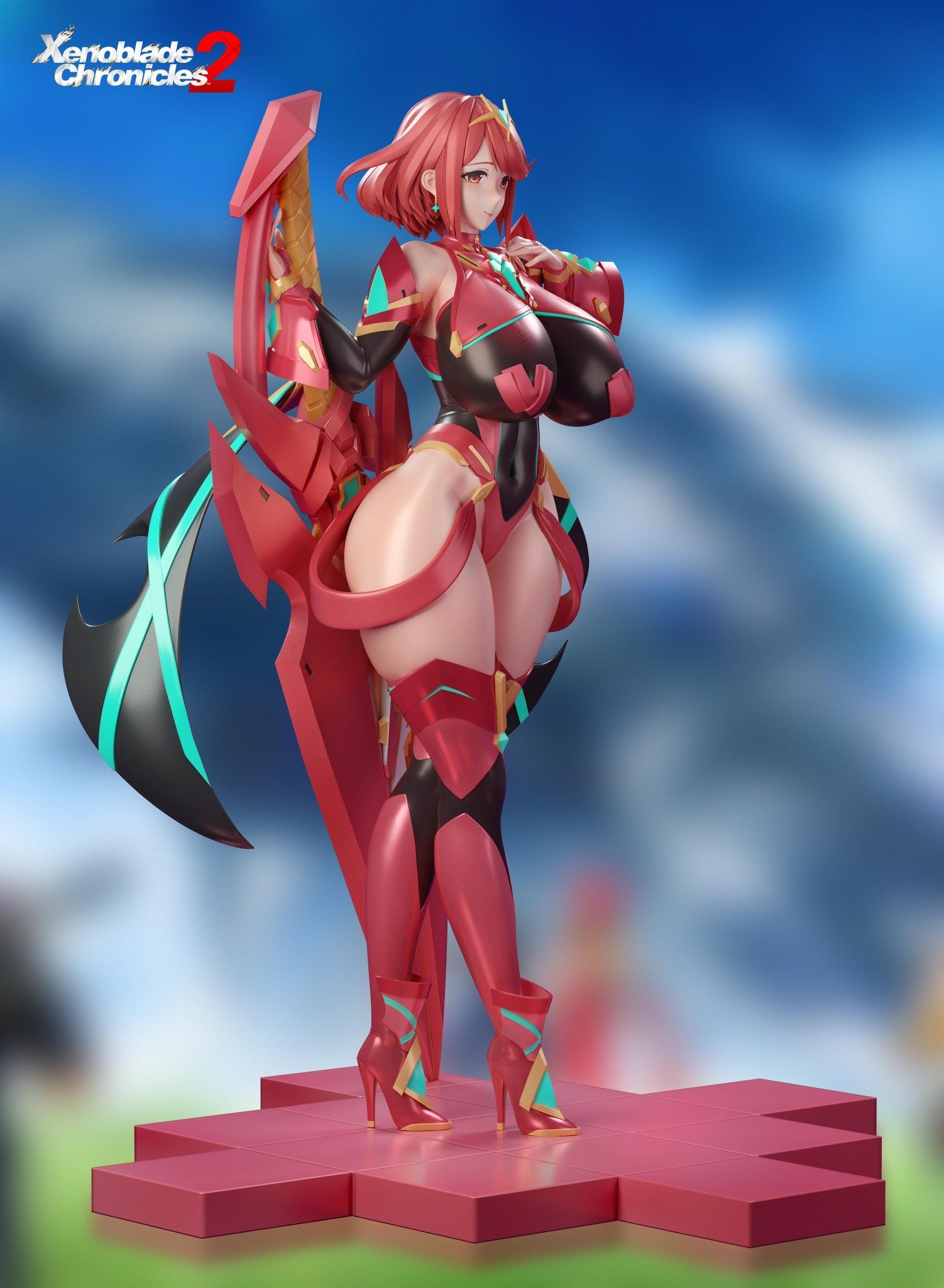  Pyra & Mythra - Xenoblade - BGA Studio 