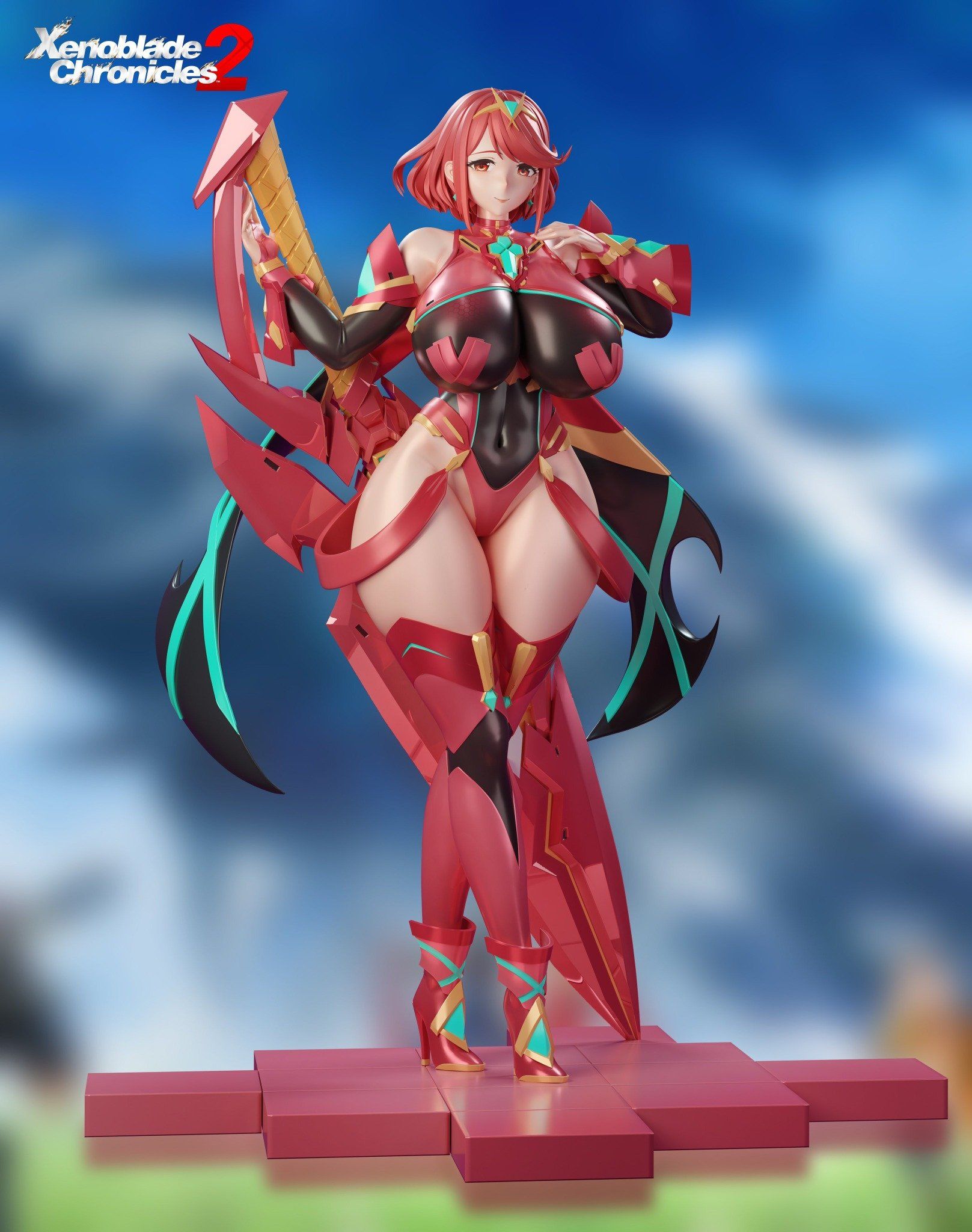  Pyra & Mythra - Xenoblade - BGA Studio 