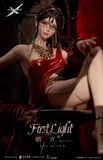  Frist Light Illustration by Wlop - Light Year Studio ( licensed ) 