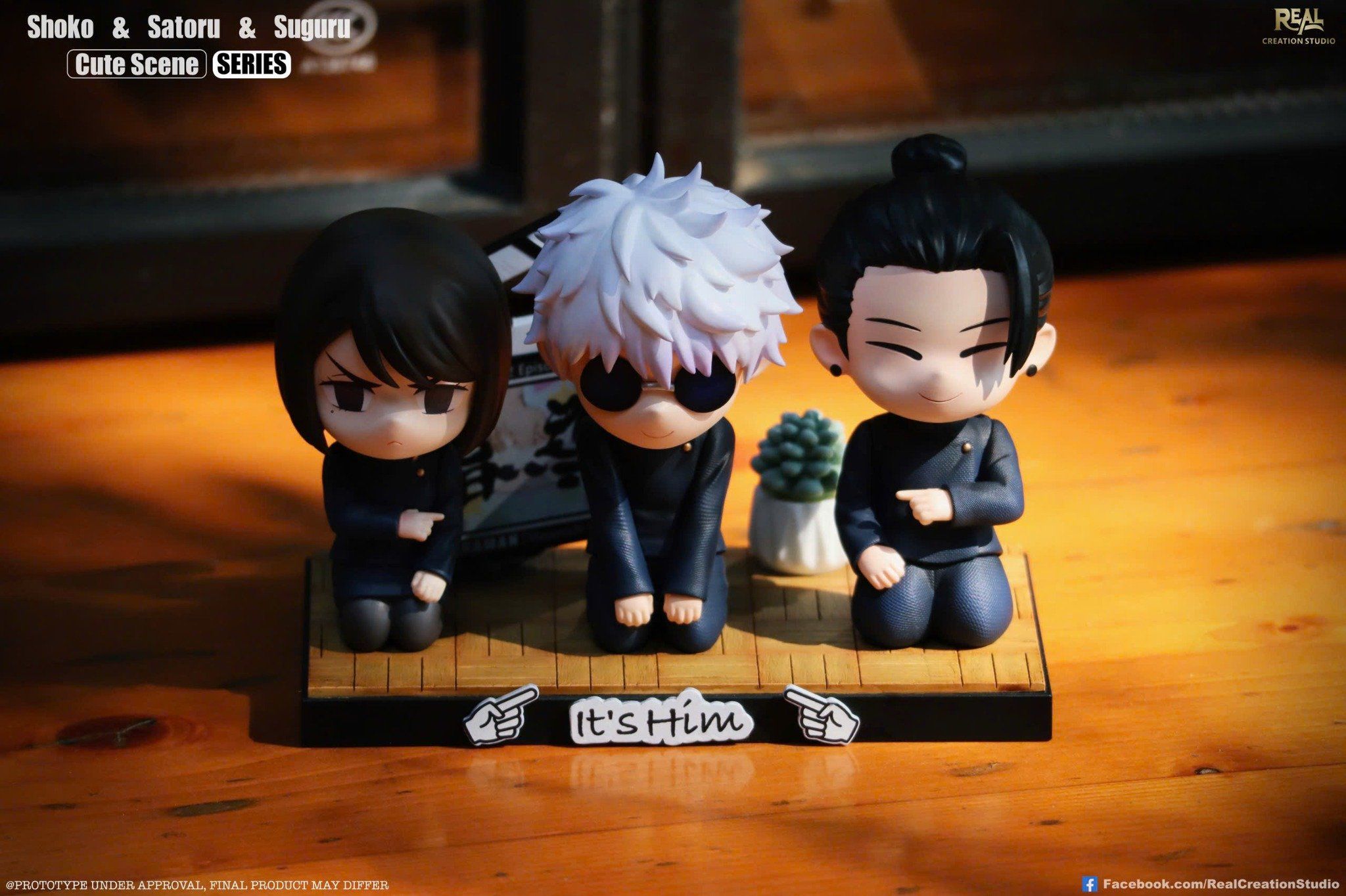  Gojo & Geto & Shoko - Jujutsu Kaisen - Real Creation Studio 