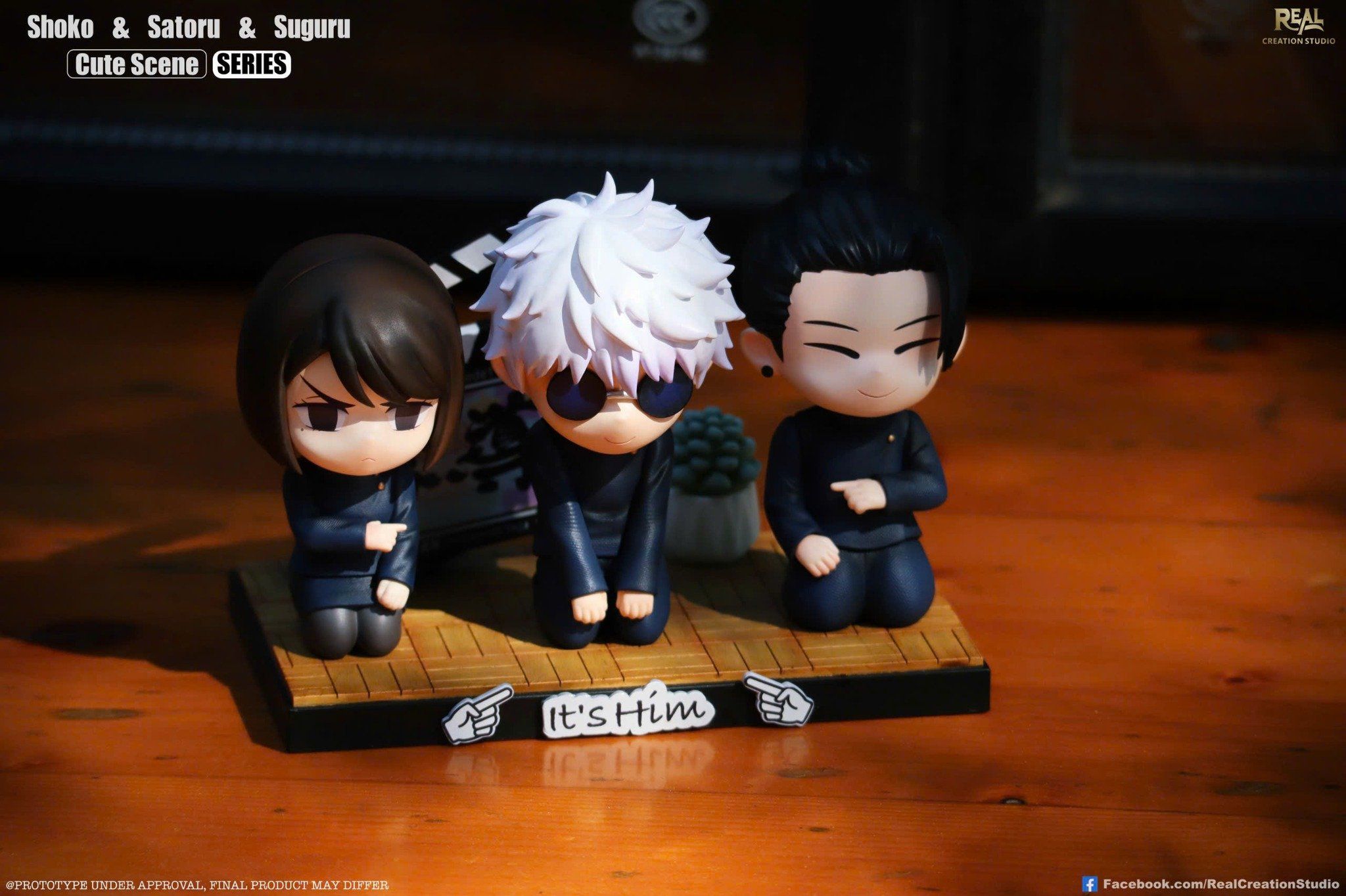  Gojo & Geto & Shoko - Jujutsu Kaisen - Real Creation Studio 
