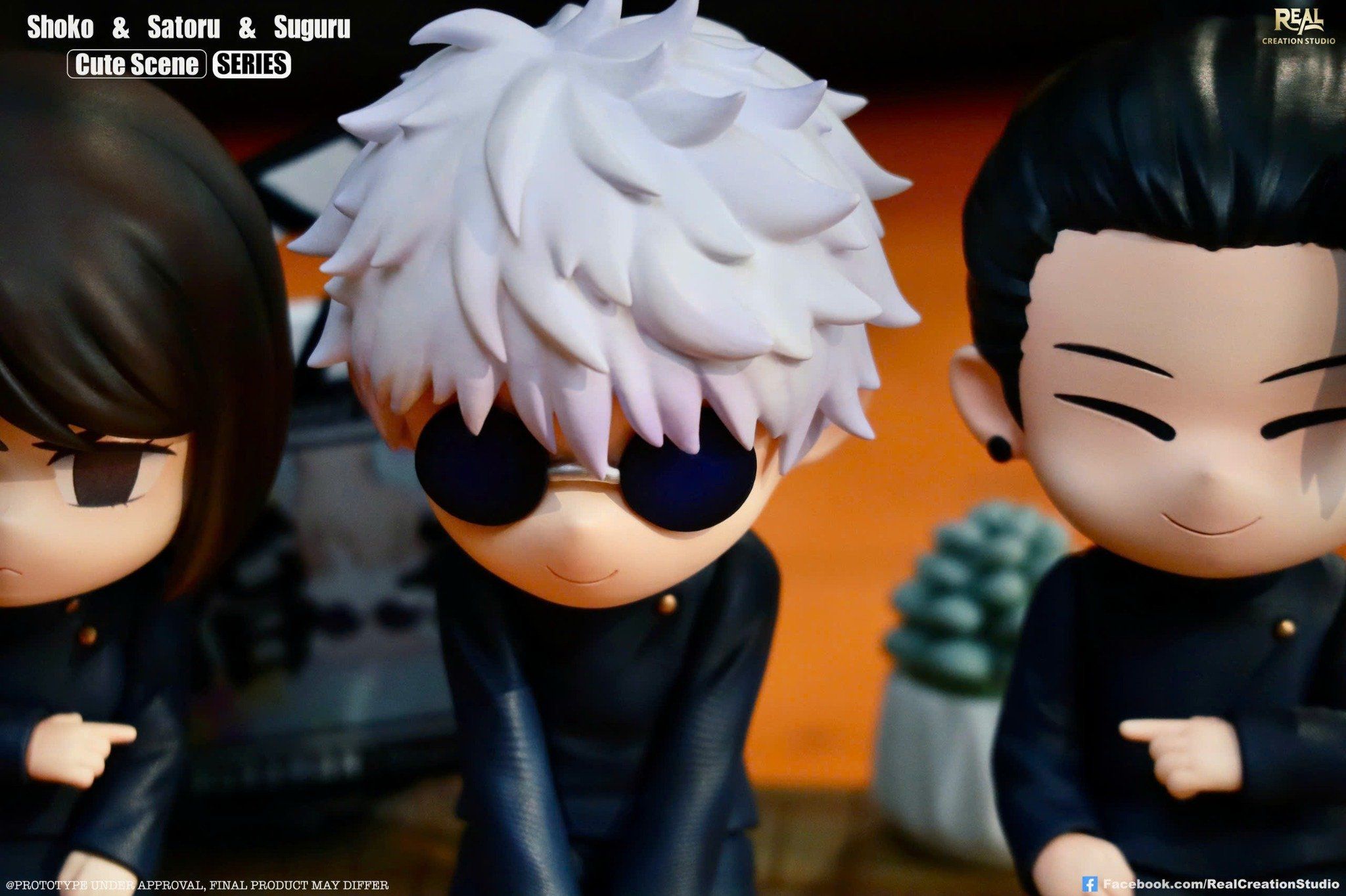  Gojo & Geto & Shoko - Jujutsu Kaisen - Real Creation Studio 