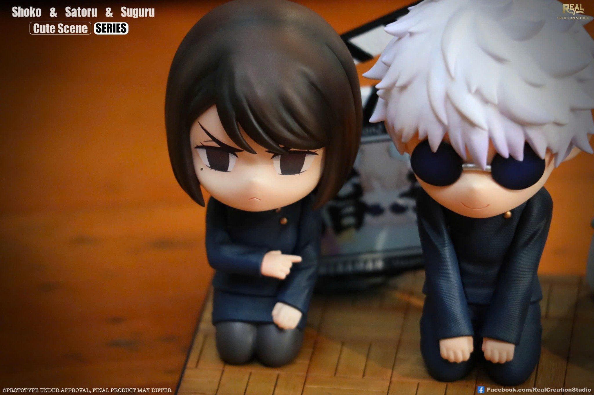  Gojo & Geto & Shoko - Jujutsu Kaisen - Real Creation Studio 
