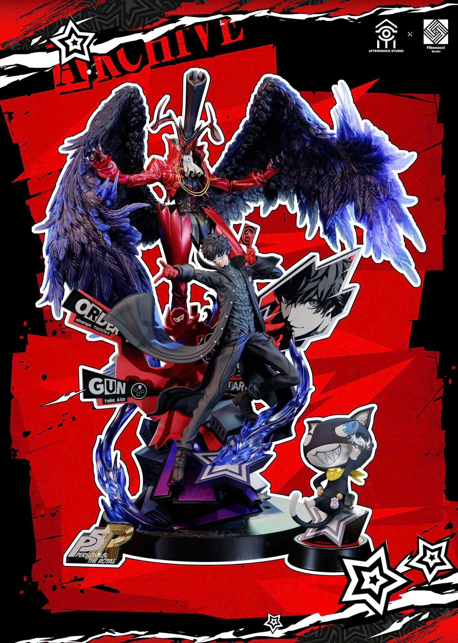  Ren Amamiya ( joker ) - Persona 5 - Aftershock x Fibonacci Studio 