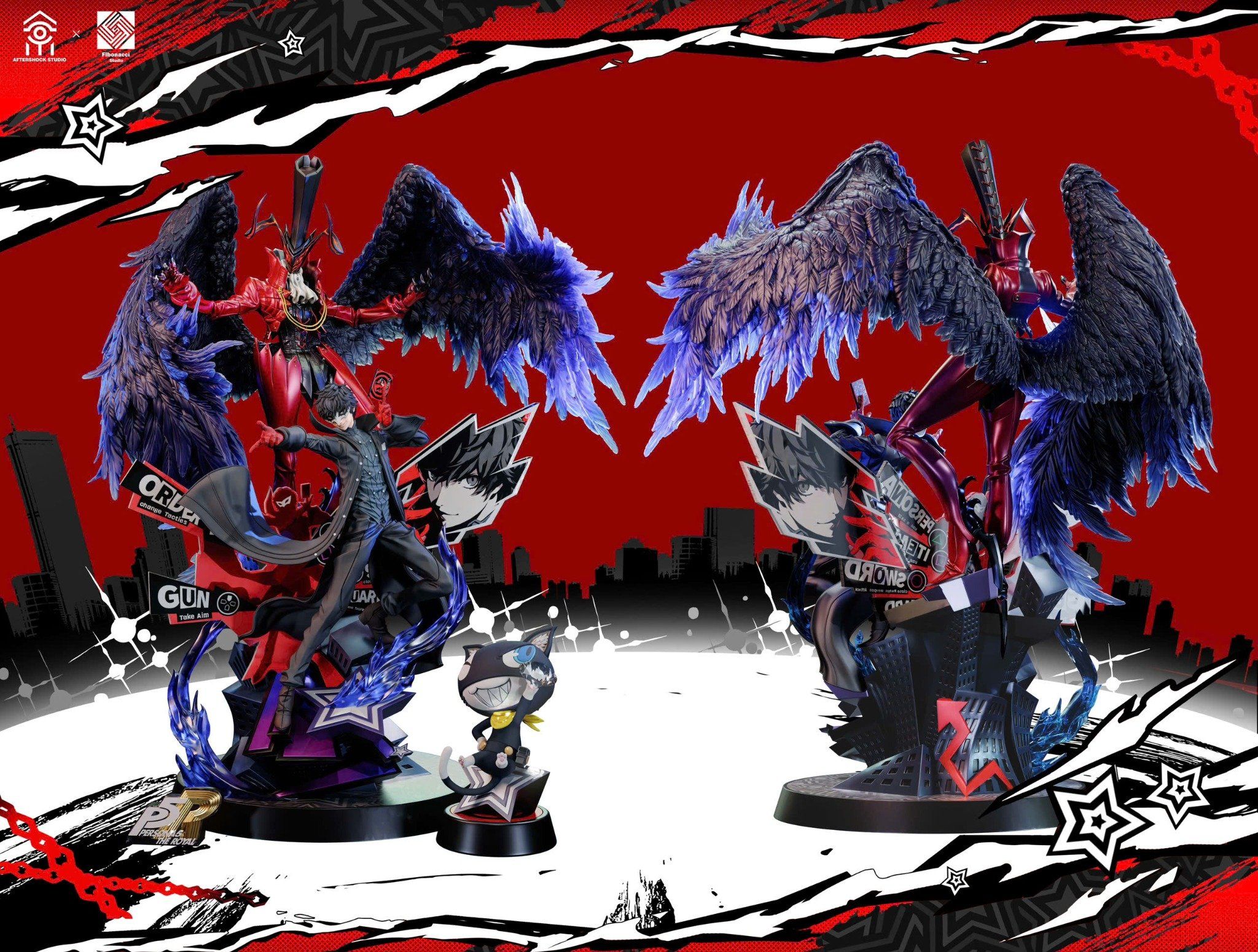  Ren Amamiya ( joker ) - Persona 5 - Aftershock x Fibonacci Studio 