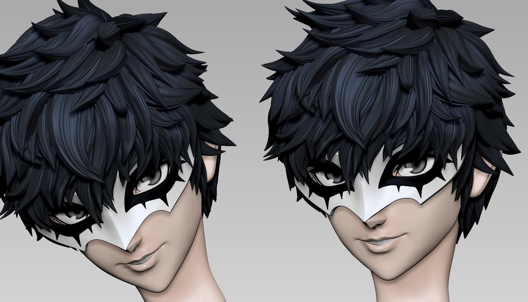  Ren Amamiya ( joker ) - Persona 5 - Aftershock x Fibonacci Studio 