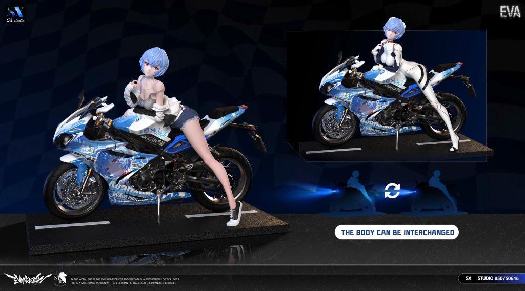  Rei Ayanami - Evangelion - SX Studio 