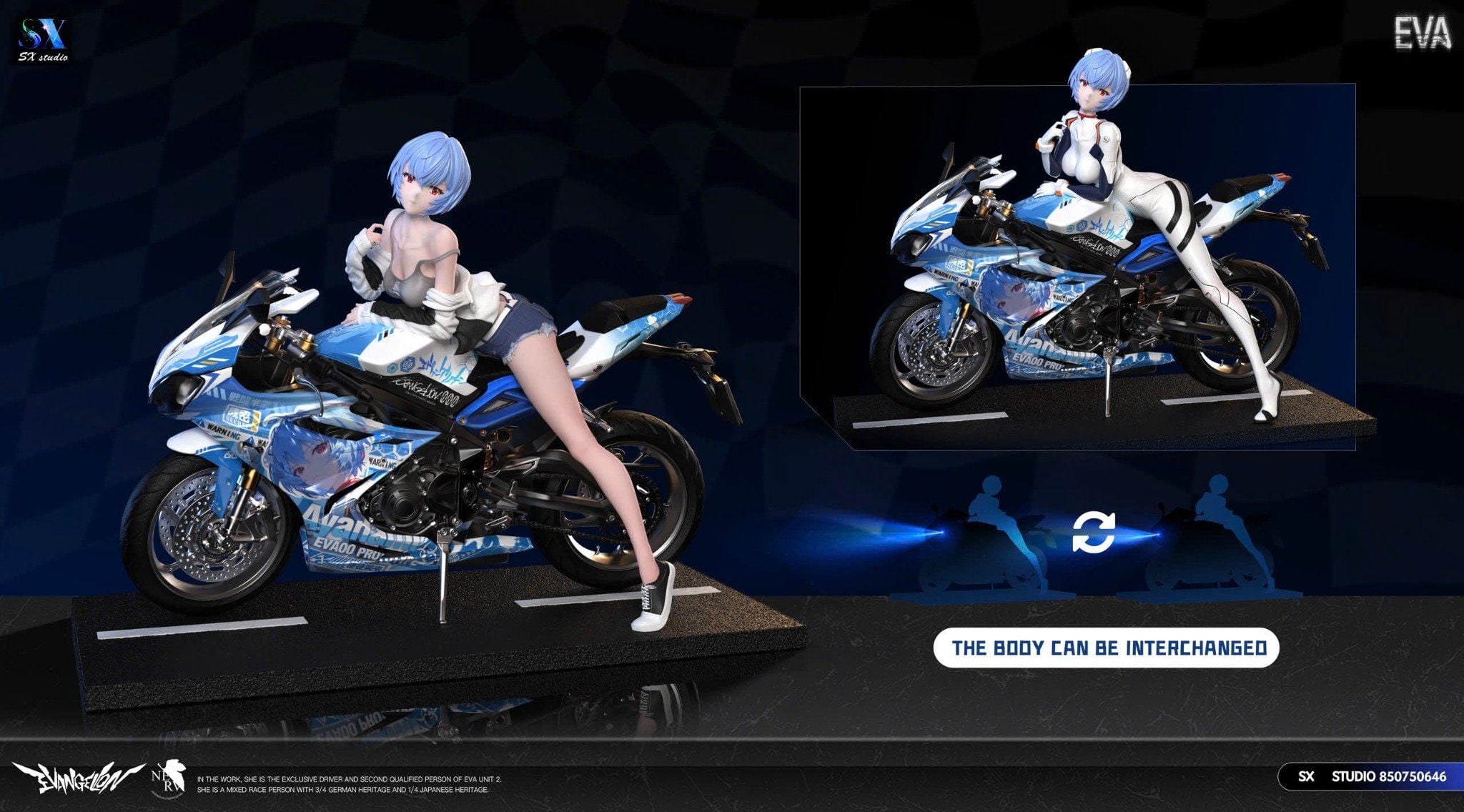  Rei Ayanami - Evangelion - SX Studio 