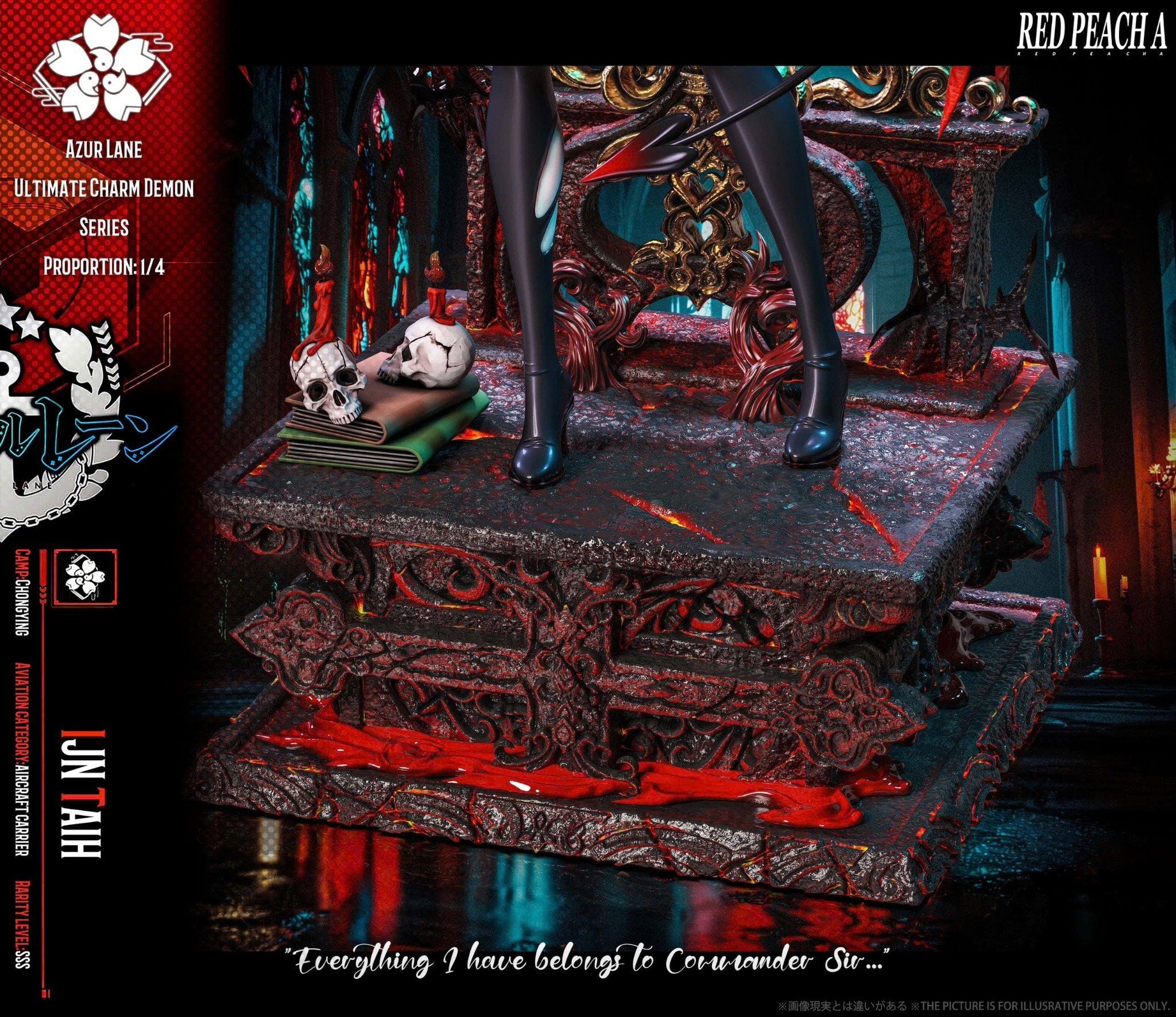  Succubus Taihou - Azur Lane R18 - Red Peach A Studio 
