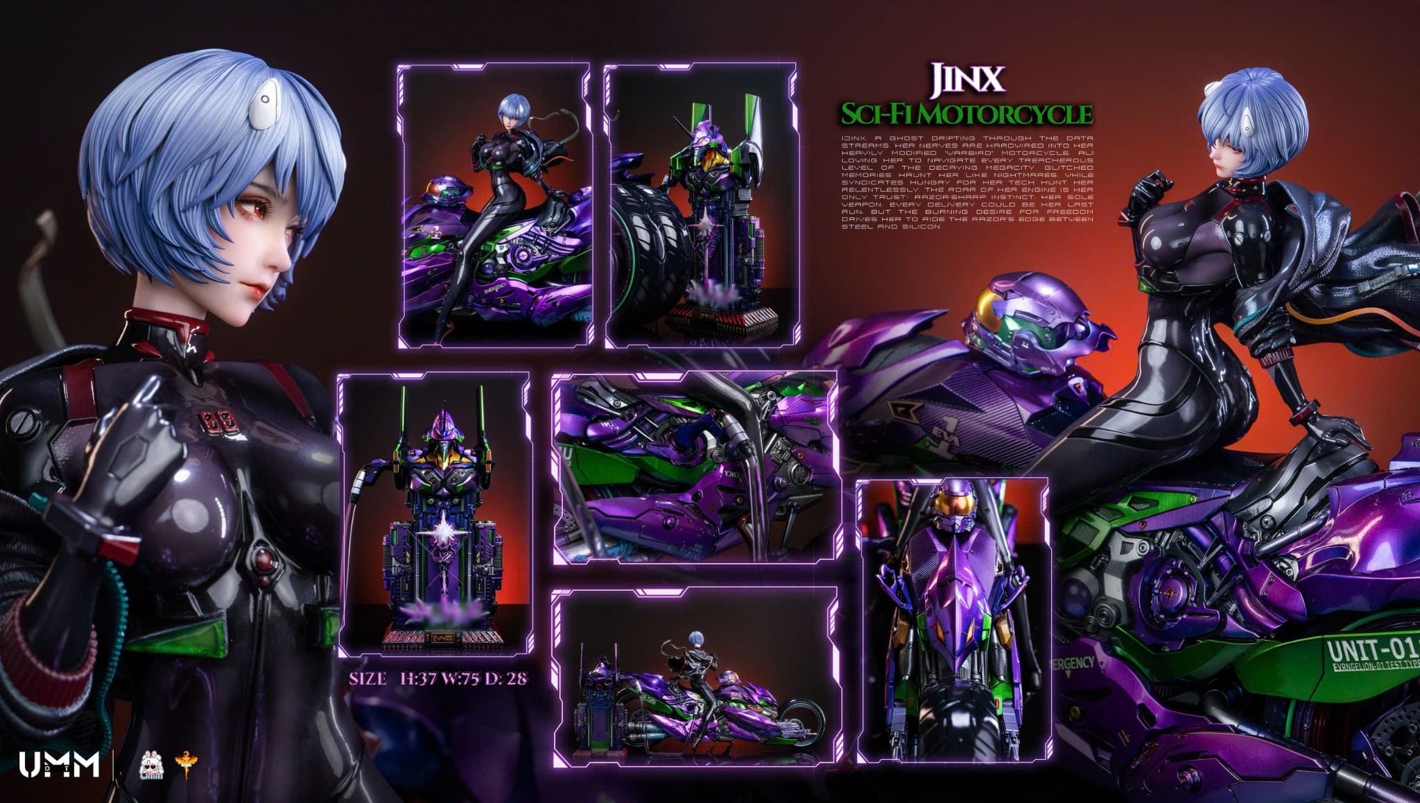  Rei Ayanami - Evangelion - DT UME Studio 