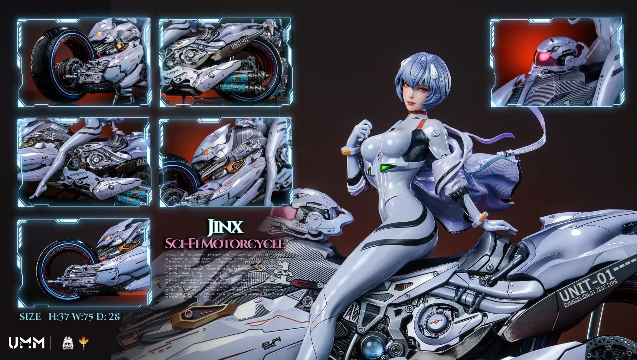  Rei Ayanami - Evangelion - DT UME Studio 