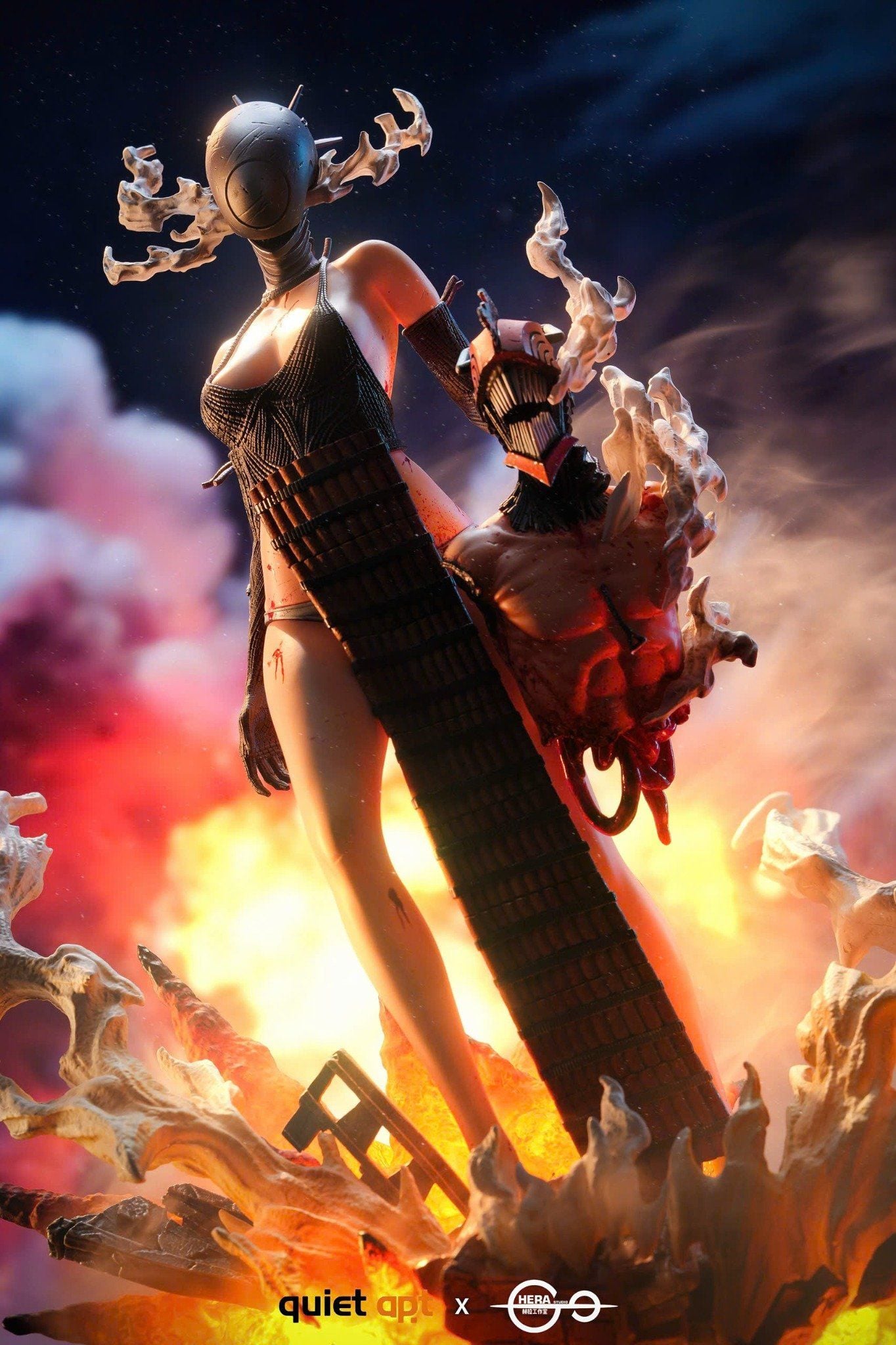  Reze - Chainsaw Man - Quiet Art & Hera Studio 