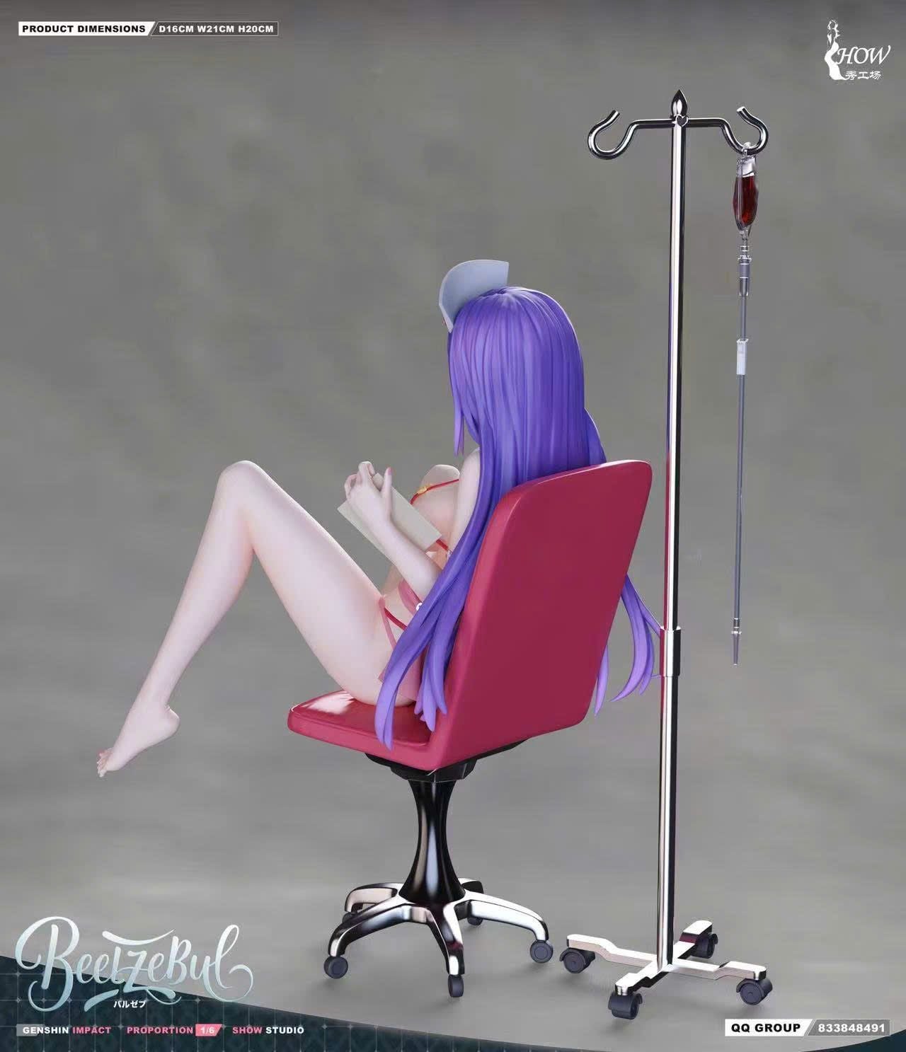  Raiden Shogun nurse ver - Genshin Impact R18 - Xiu Gong Chang Studio 