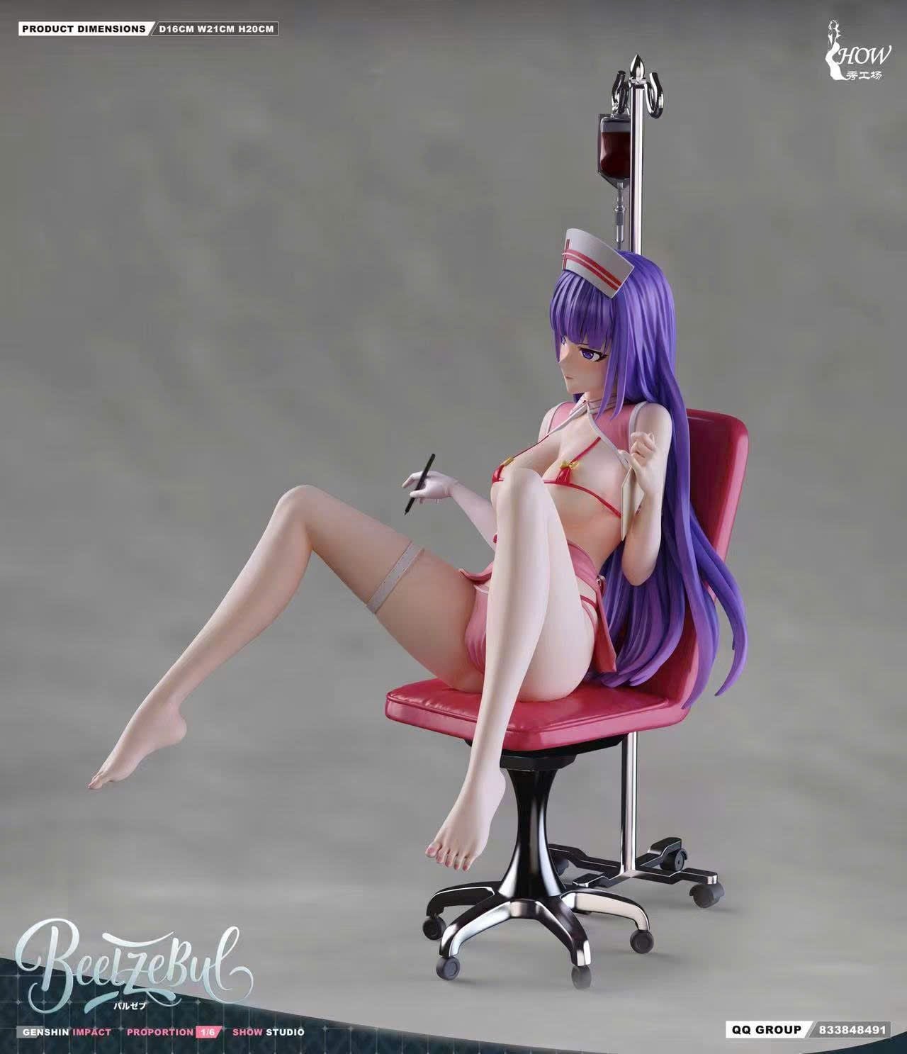  Raiden Shogun nurse ver - Genshin Impact R18 - Xiu Gong Chang Studio 