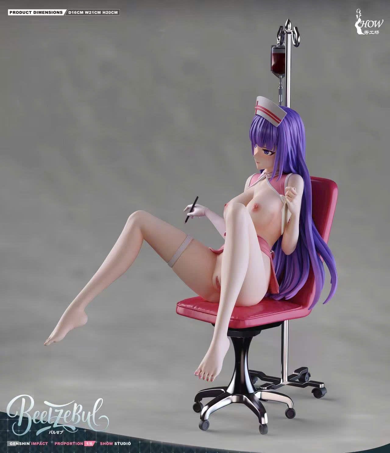  Raiden Shogun nurse ver - Genshin Impact R18 - Xiu Gong Chang Studio 