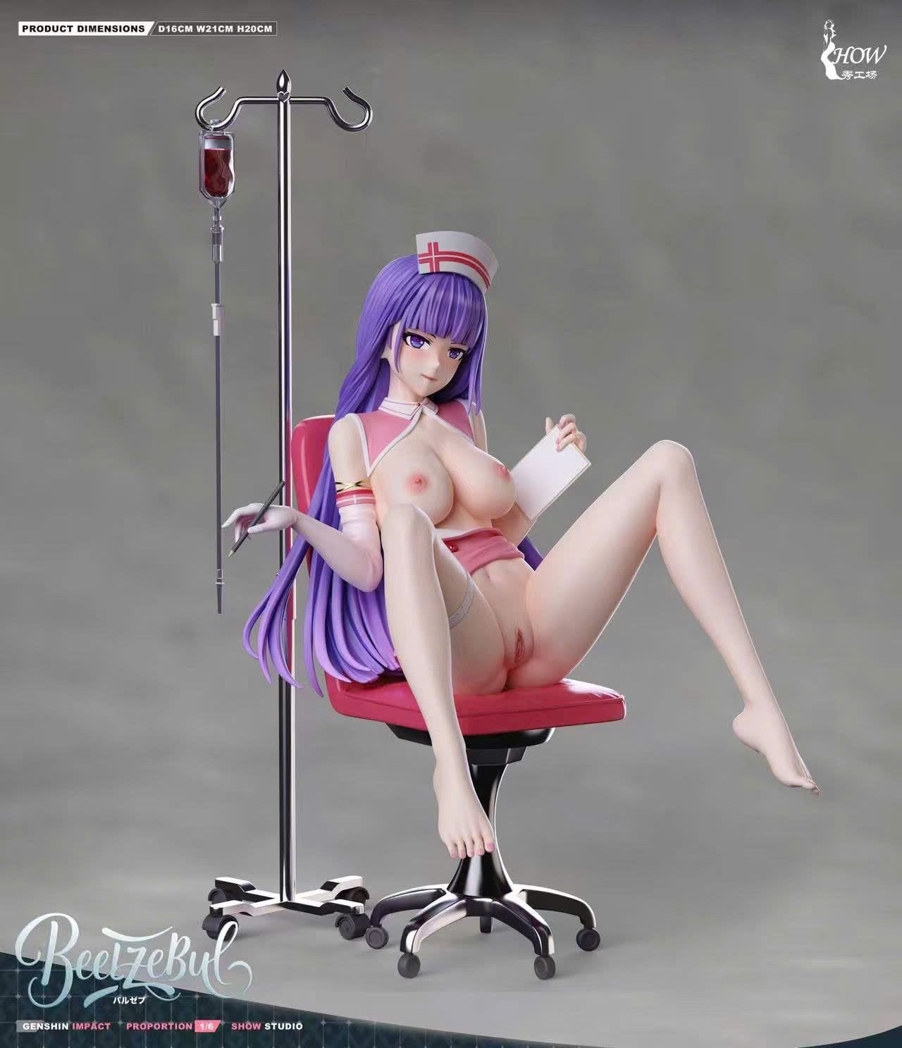  Raiden Shogun nurse ver - Genshin Impact R18 - Xiu Gong Chang Studio 