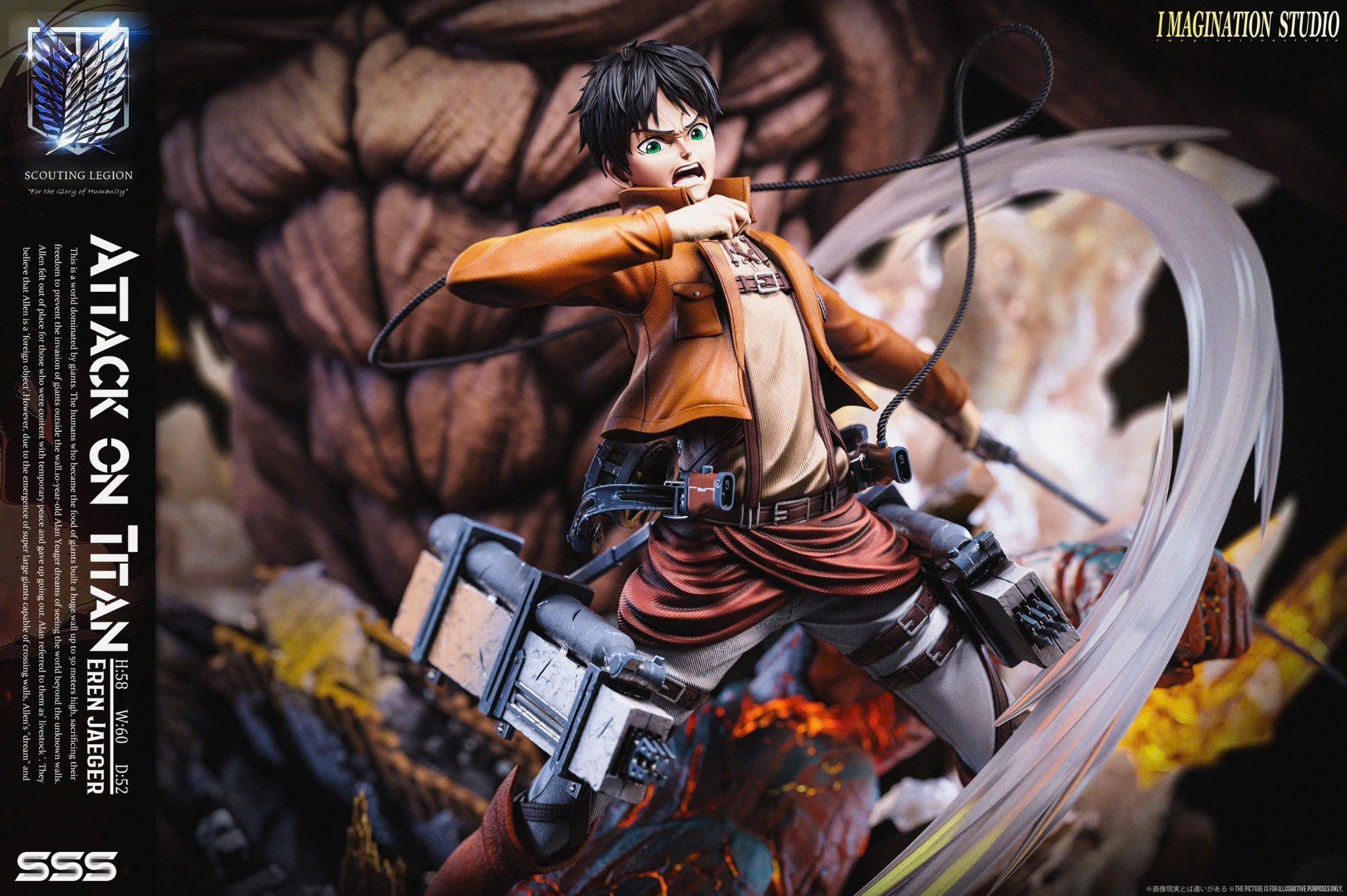  Eren - Attack on Titan - YY Studio 