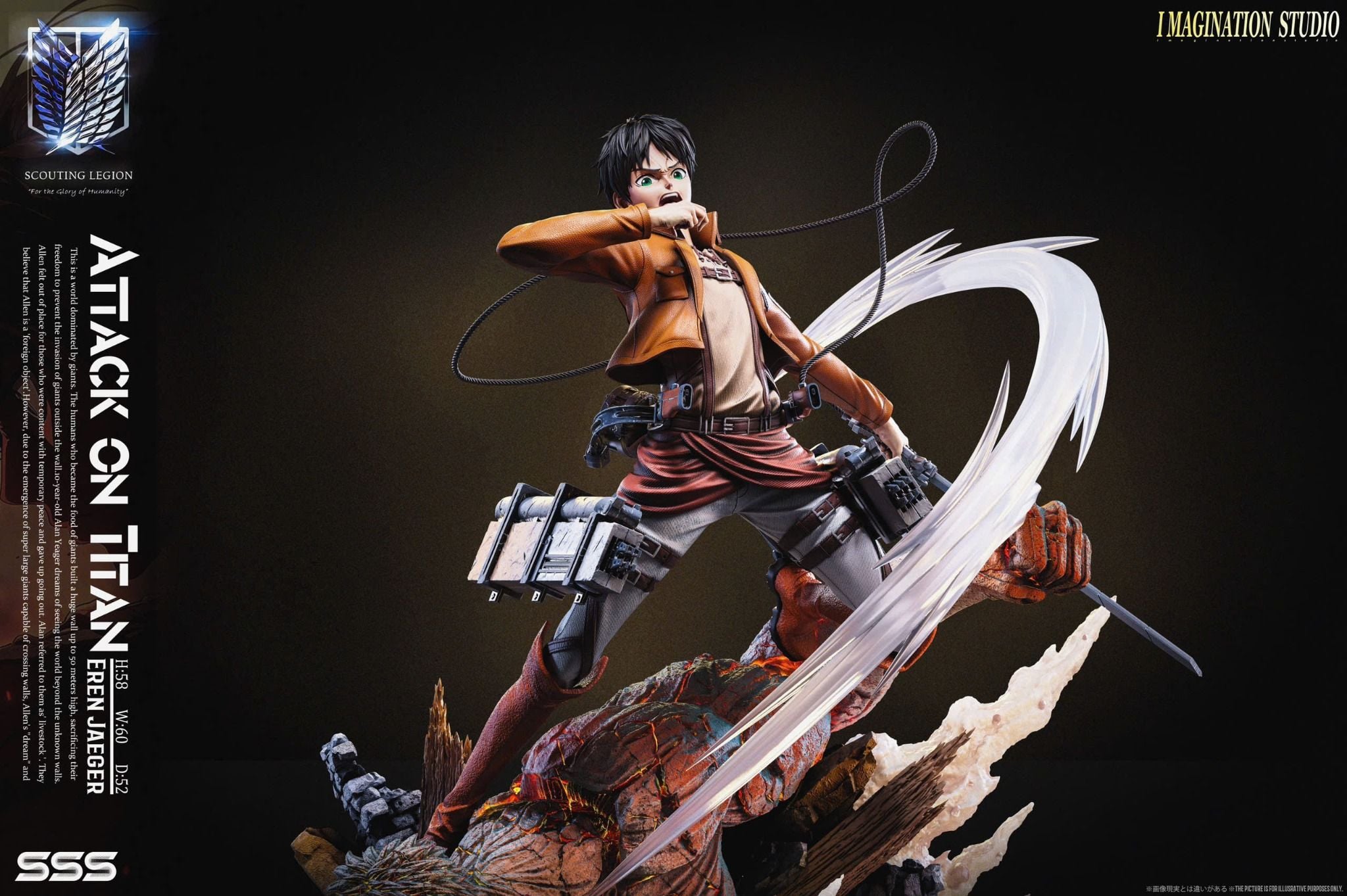  Eren - Attack on Titan - YY Studio 