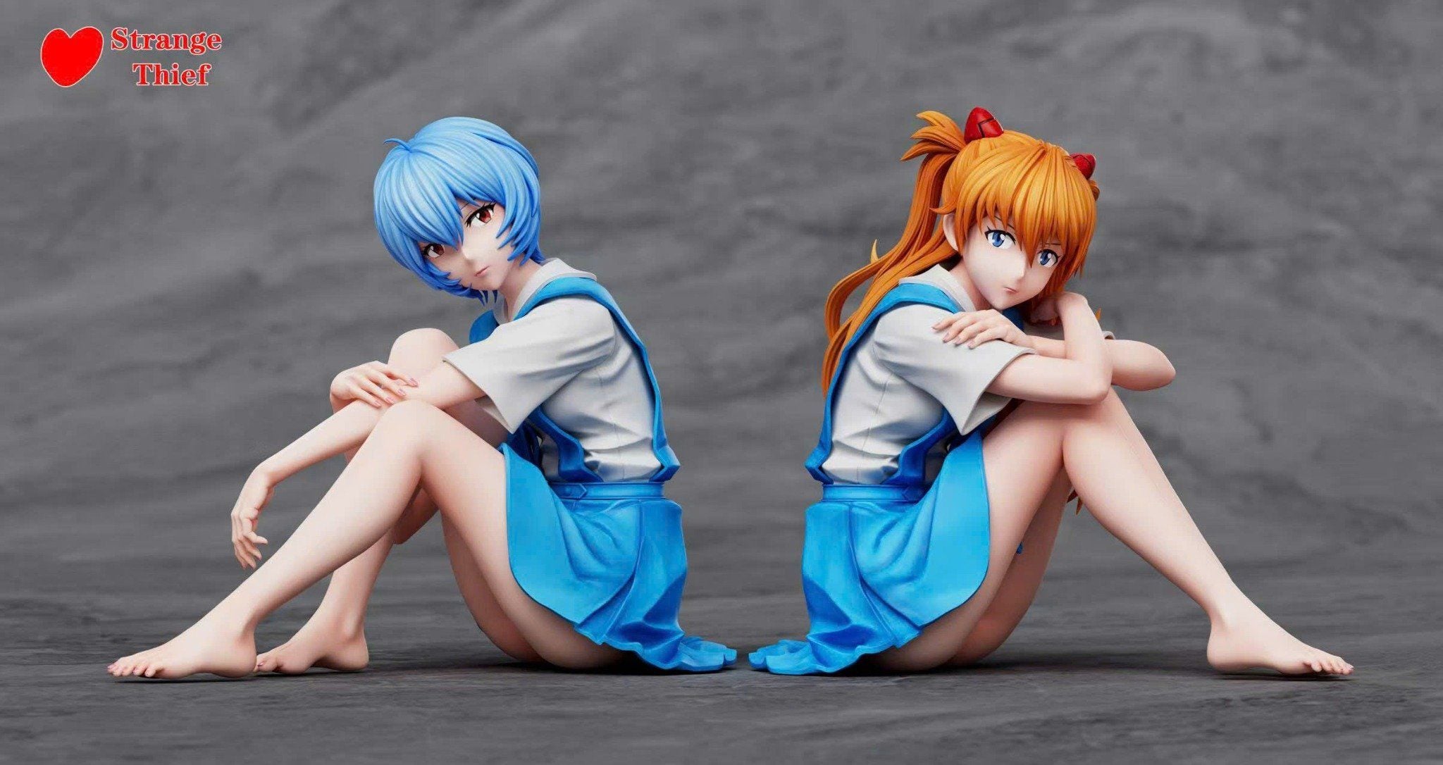  Asuka & Ayanami - Evangelion - Streange Thief Studio 