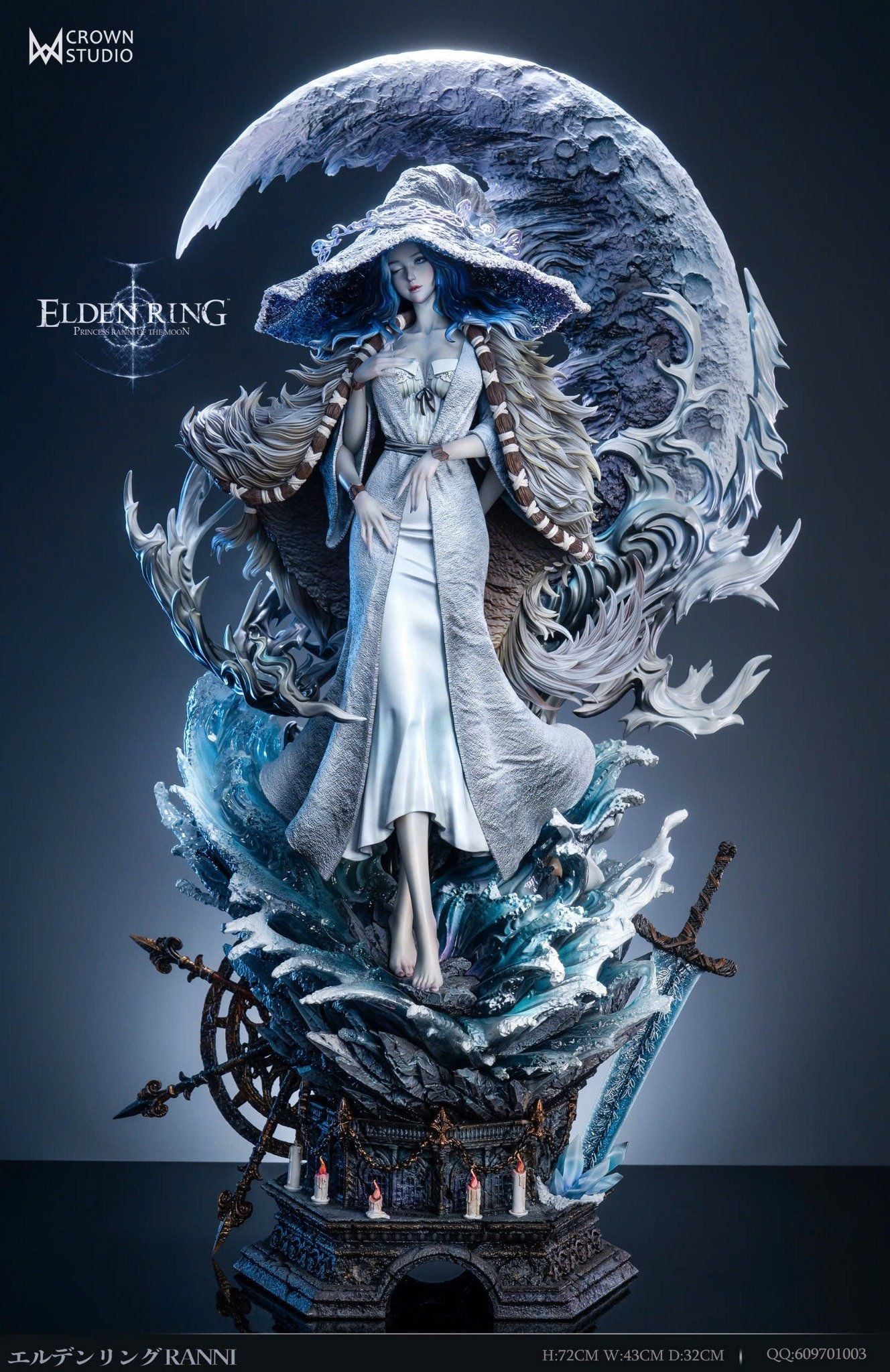 Ranni the Witch - Elden Rings - Crown Studio 