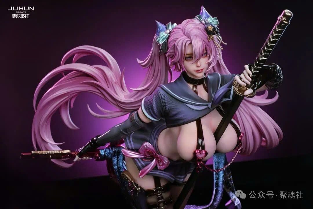  Demon Slaying Girl Aya - JuHun Create Studio ( licensed ) 