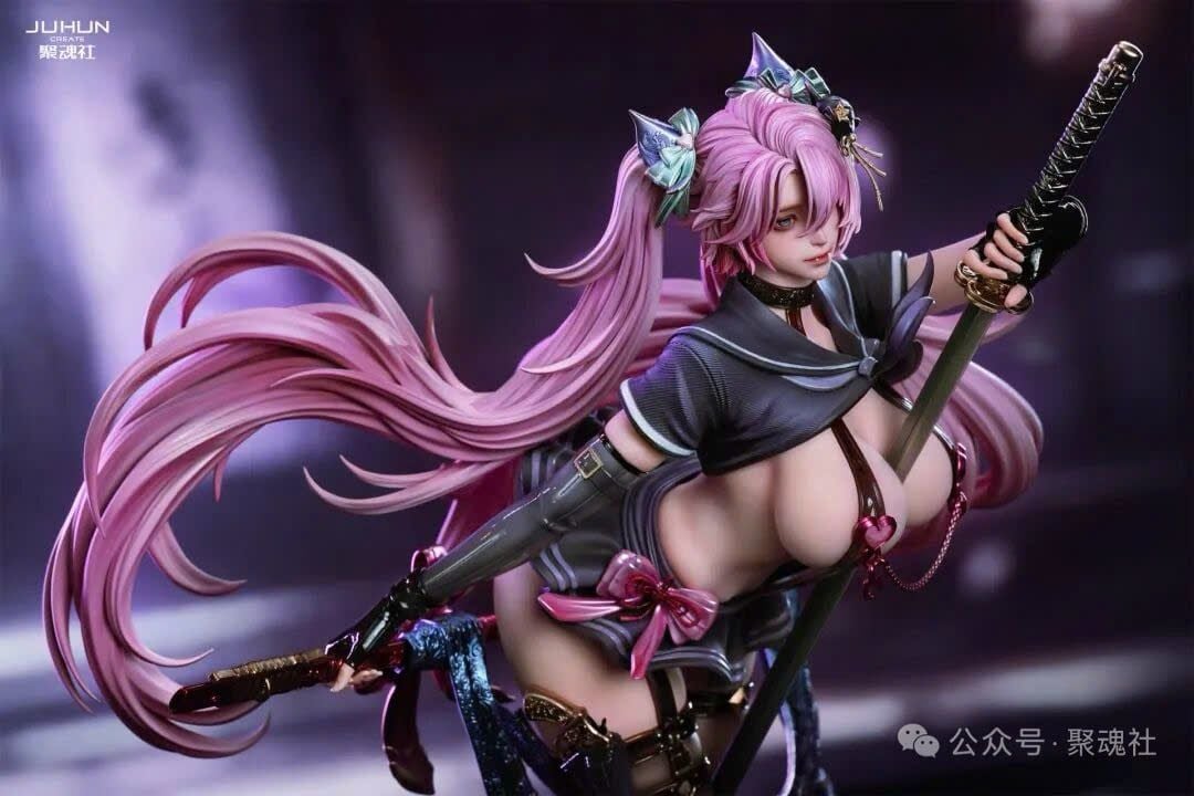  Demon Slaying Girl Aya - JuHun Create Studio ( licensed ) 