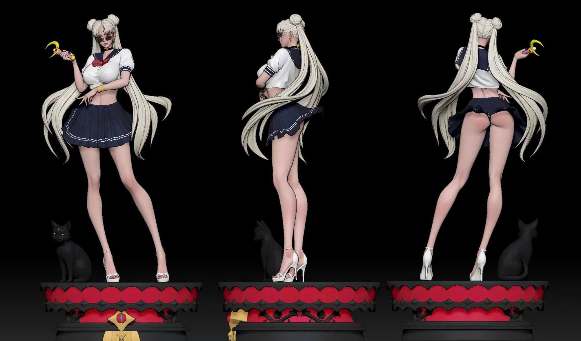  Dark Tsukino Usagi - Sailor Moon - MU Studio 