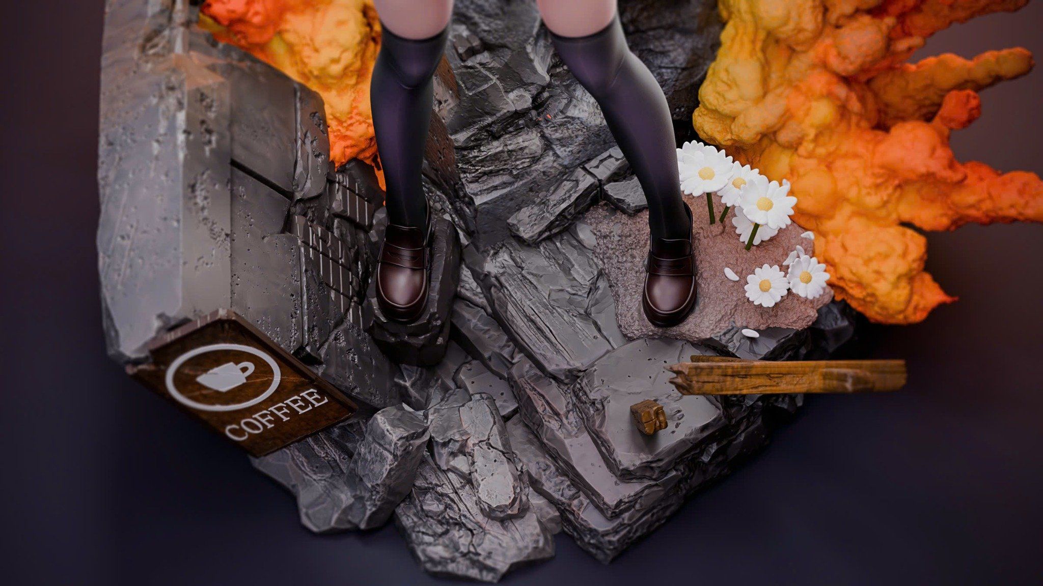  Reze - Chainsaw Man - Mountain Rain Cloud Studio 