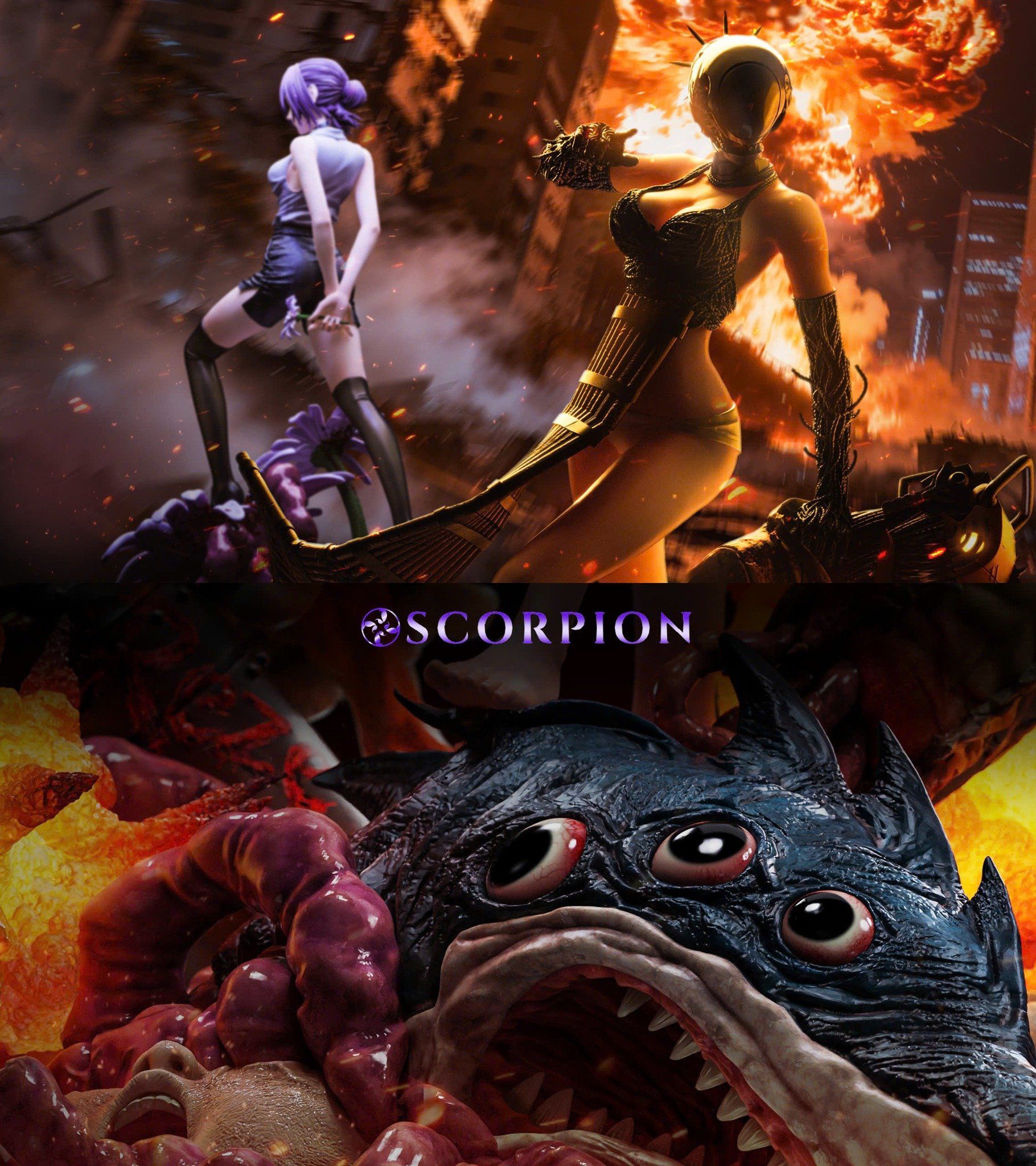  Reze - Chainsaw Man - Scorpion Studio 